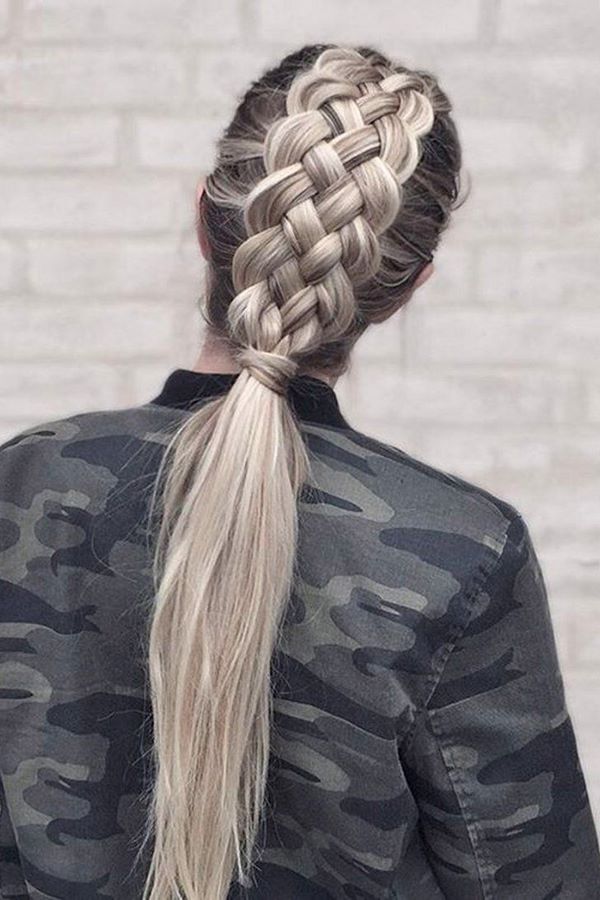 Best hairstyle ideas plaits 21