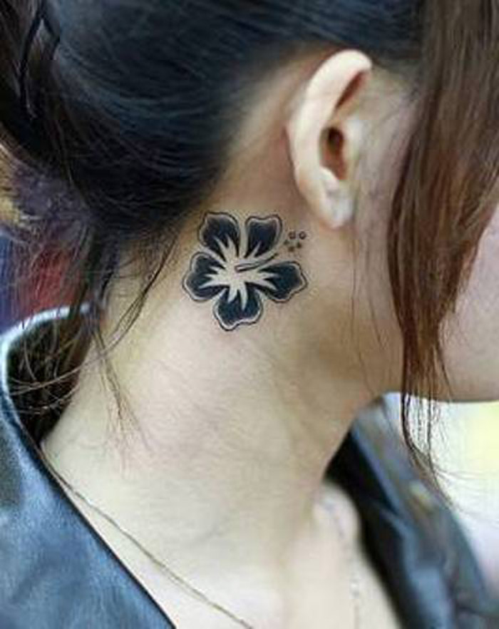 Best tattoo Design Hehind Ear 25