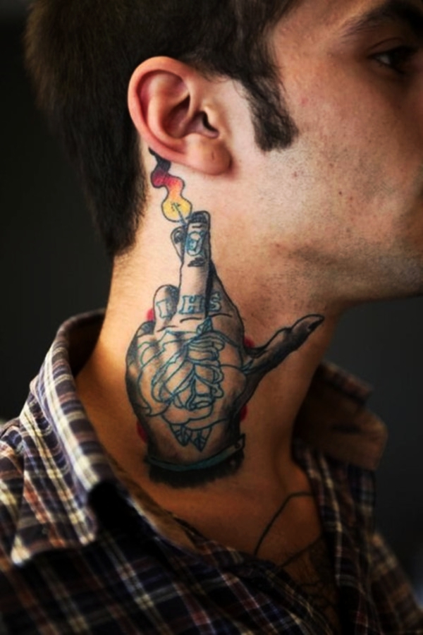 Best tattoo Design Hehind Ear 34