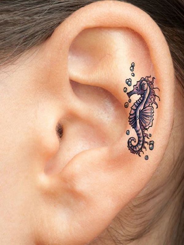 Best tattoo Design Hehind Ear